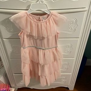 Hanna Andersson size 8 pink ruffled dress